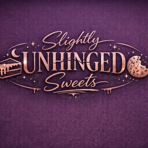 Slightly Unhinged Sweets logo
