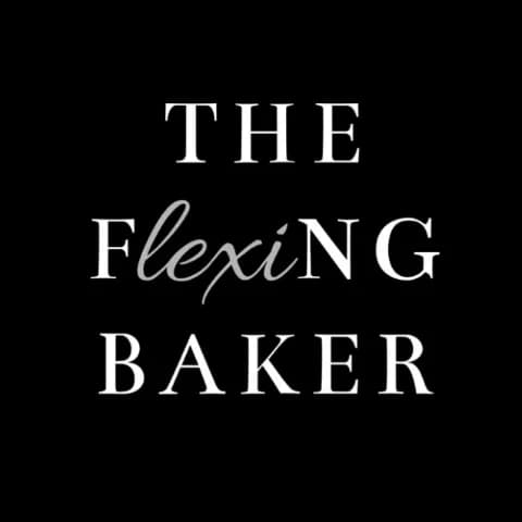 The Flexing Baker logo